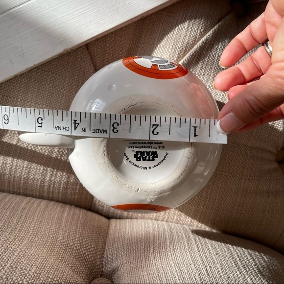 Disney Star Wars BB-8 Droid Disney 3D Character Mug Coffee Cup No Lid - Picture 8 of 9